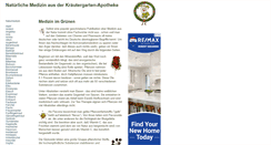 Desktop Screenshot of naturmedizin.lauftext.de